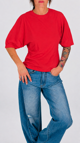 T-shirt manica pipistrello H.