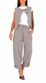 Pantalone coulisse bastoncino Vic.
