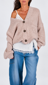 Cardigan over H.