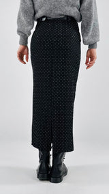 Gonna matita microstrass H.