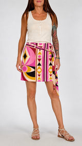 Set bikini multicolor+mini pareo Vic.