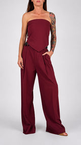 Top fascia lino viscosa H.
