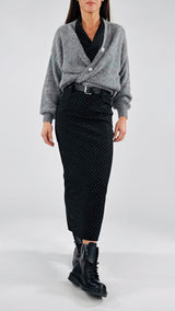 Gonna matita microstrass H.