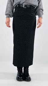 Gonna matita microstrass H.