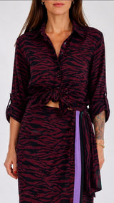 Camicia zebrata H.