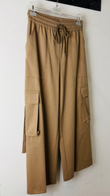 Pantalone cargo flanella T.
