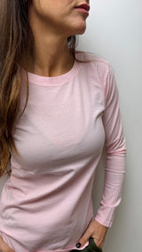 T-shirt basic m.lunga