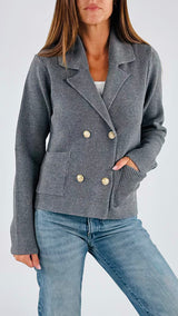 Cardigan bottoni militari K.