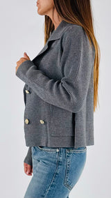 Cardigan bottoni militari K.