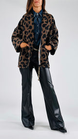 Caban jacquard fantasia H.