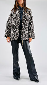 Caban jacquard fantasia H.