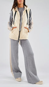 Piumino smanicato H.