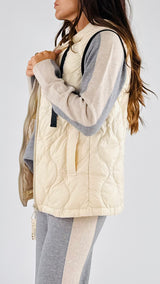 Piumino smanicato H.