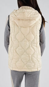 Piumino smanicato H.