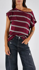 T-shirt scatolina righe Vic.