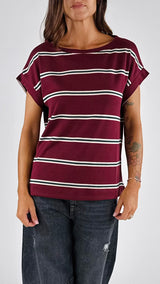 T-shirt scatolina righe Vic.