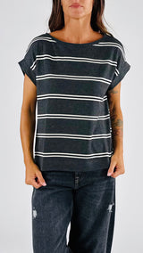 T-shirt scatolina righe Vic.