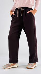 Pantalone carota neoprene H.
