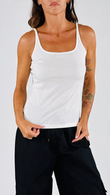 Canotta costina bretelline Vic.