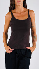 Canotta costina bretelline Vic.