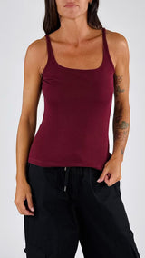 Canotta costina bretelline Vic.