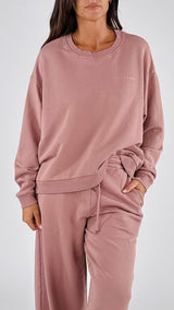 Felpa garzata over logo H.