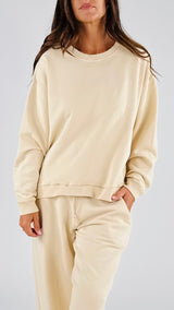 Felpa garzata over logo H.