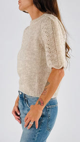 Pull mezza manica traforo K.