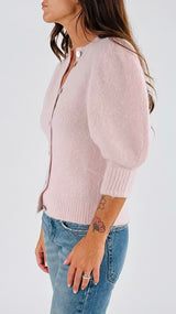 Cardiganino palloncino infeltrito K.