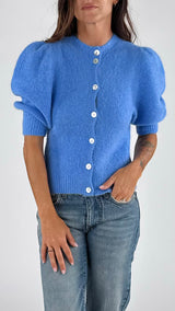 Cardiganino palloncino infeltrito K.