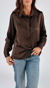 Camicia uomo raso H.