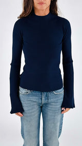 Lupetto costina manica calla K.