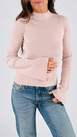 Lupetto costina manica calla K.