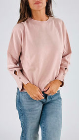 Pull bottoncino gioiello polso Vic.