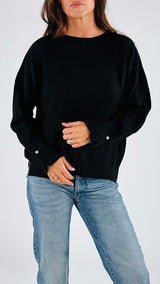 Pull bottoncino gioiello polso Vic.