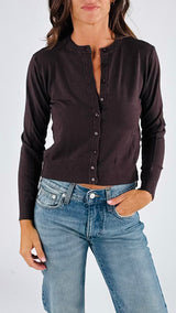 Cardiganino viscosa basic T.