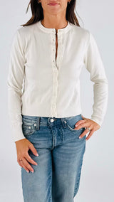 Cardiganino viscosa basic T.