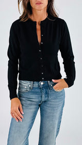 Cardiganino viscosa basic T.