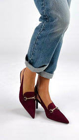 Chanel fibbia eco camoscio