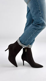 Tronchetto punta eco camoscio