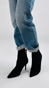 Tronchetto punta eco camoscio