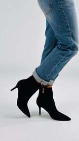 Tronchetto punta eco camoscio