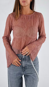 Camicina pizzo manica calla You