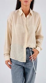 Camicia uomo viscosa stropicciata You