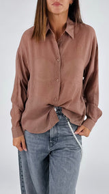 Camicia uomo viscosa stropicciata You