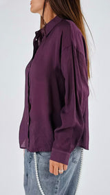 Camicia uomo viscosa stropicciata You