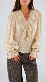 Camicia V jabot passamaneria You