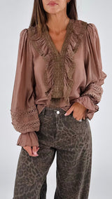 Camicia V jabot passamaneria You