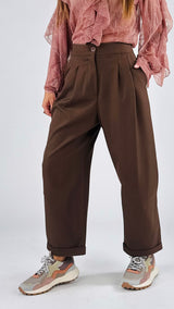 Pantalone baloon doppia pence Vic.