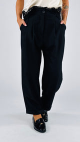Pantalone baloon doppia pence Vic.
